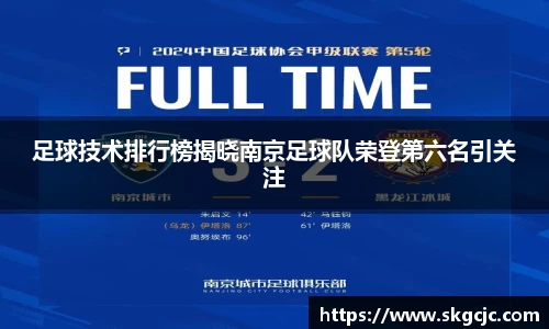 足球技术排行榜揭晓南京足球队荣登第六名引关注